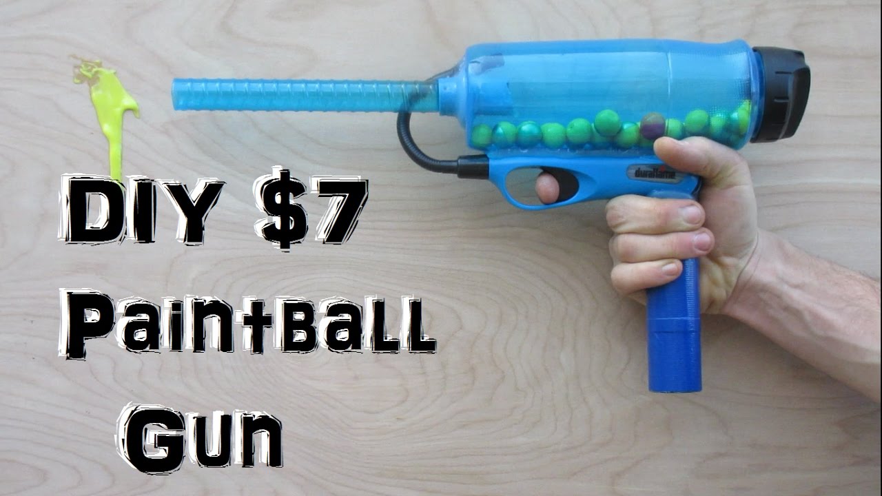 Paintball+Gun+to+EPIC+Air+Rifle+build++Part+1.