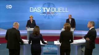 Теледуэль Меркель против Штайнбрюка: кто победил (2.09.2013)