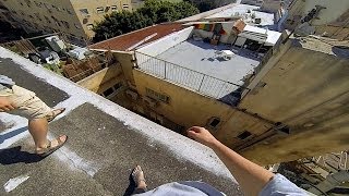 Israel roofs POV - Extraordinary tourists