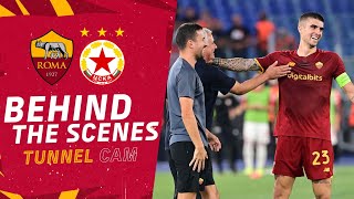 BEHIND THE SCENES 👀? | Roma v CSKA Sofia | Tunnel CAM 2021-22