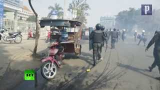 Столкновения в столице Камбоджи: есть раненые