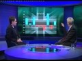 UK Economy grows 0.3% Jan -Mar 2013 (newsnight) - Chancellor George Osbourne / David Gauke MP