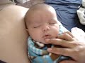 1 month old talking baby