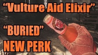 "Vulture Aid Elixer" NEW PERK! "BURIED" ZOMBIES! - "Vengeance" SCAVENGER - BlackOps2 DLC!