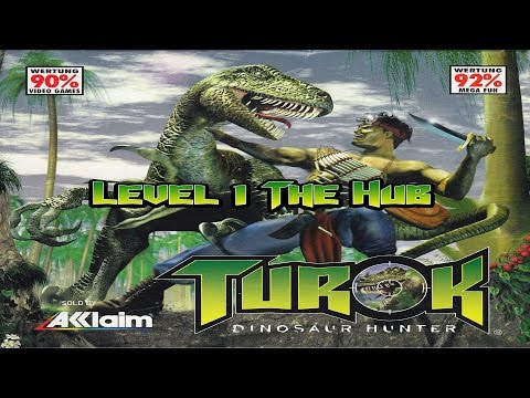 Nintendo 64 Turok Dinosaur Hunter Level 1 The Hub Part 1 of 2 ...