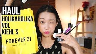 홀리카홀리카,VDL,키엘,Forever21 HAUL!