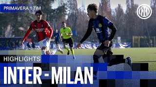 STILL TOP OF THE TABLE 🔥?| INTER 1-1 MILAN | U19 HIGHLIGHTS⚫🔵??