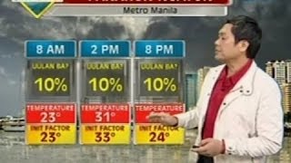 UB: Panahon sa Metro Manila, magiging mainit muli