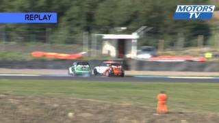 Crash Scottish Mini Cooper Knockhill 2013