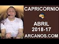 Video Horscopo Semanal CAPRICORNIO  del 22 al 28 Abril 2018 (Semana 2018-17) (Lectura del Tarot)