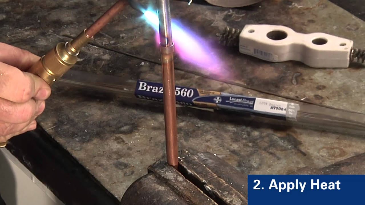 How to Braze Copper to Steel with Handy One® YouTube