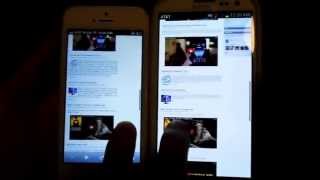 Android Touchscreen Lag vs iOS (Filmed in SLOW MOTION) Galaxy S3 vs iPhone 5 at 120fps