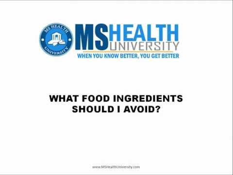Foods to Avoid for a Healthy Multiple Sclerosis (MS) Diet - YouTube