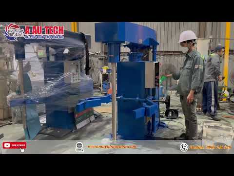 Máy khuấy trộn sản xuất sơn 15HP cánh khuấy chong chóng theo yêu cầu