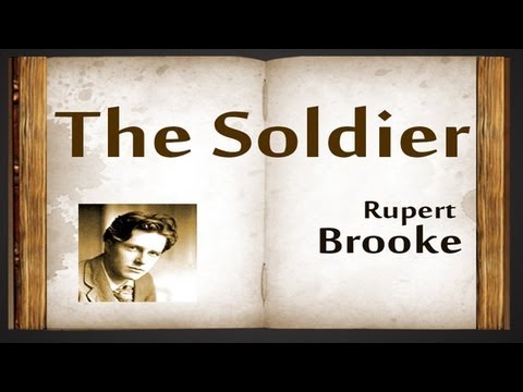 rupert brooke the soldier worksheet