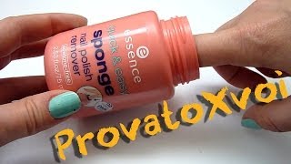 ProvatoXvoi #3 Essence Sponge nail polish remover