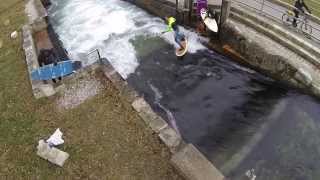 Tom Felber Surfing - Almkanal 2014