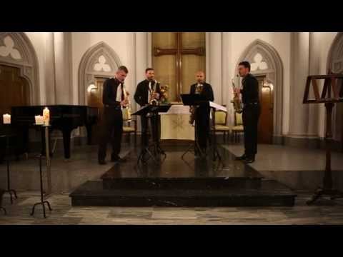 Kansax Quartet - J.S. Bach, Concerto Italiano BWV 971 - Presto