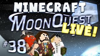 Minecraft Galacticraft - MoonQuest Live 38 - Meteor Shower