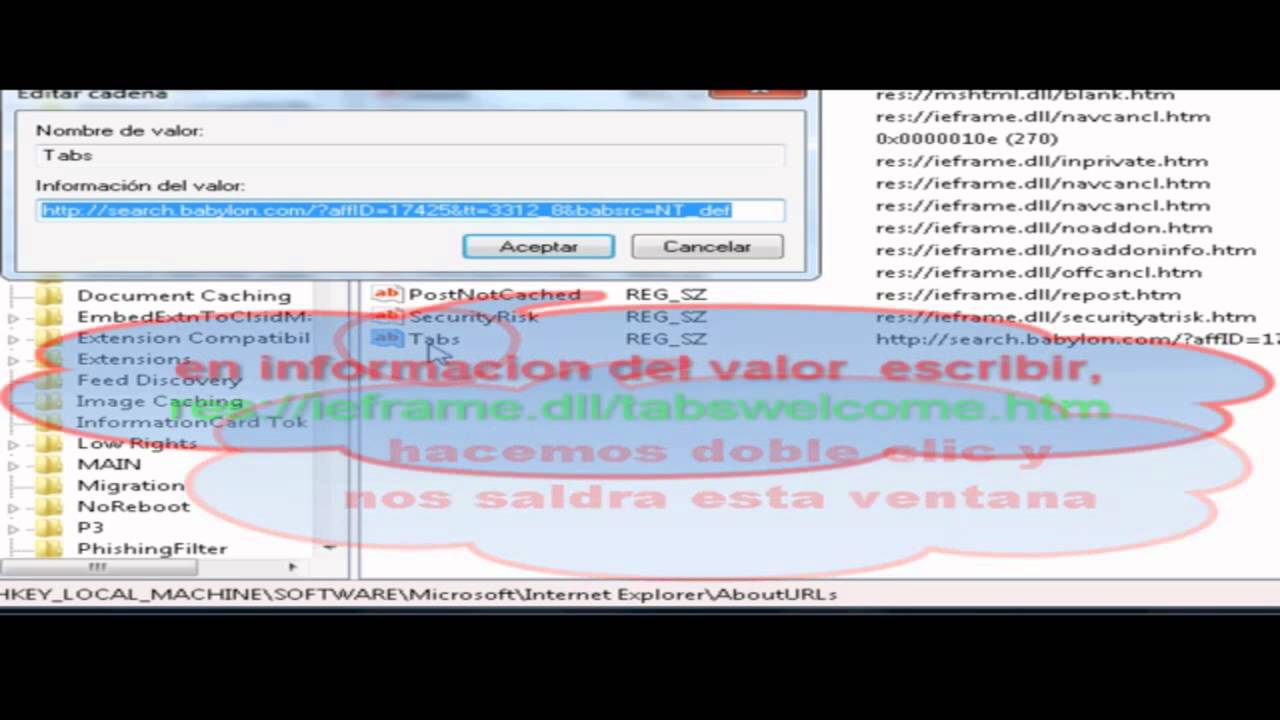 como eliminar search conduit de la pagina de inicio del solo para