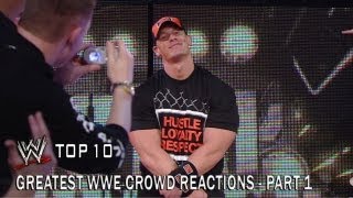 Greatest WWE Crowd Reactions - Part 1 - WWE Top 20