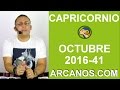 Video Horscopo Semanal CAPRICORNIO  del 2 al 8 Octubre 2016 (Semana 2016-41) (Lectura del Tarot)