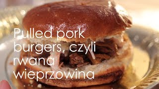 Pulled pork, czyli rwana wieprzowina i coleslaw