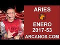 Video Horscopo Semanal ARIES  del 31 Diciembre 2017 al 6 Enero 2018 (Semana 2017-53) (Lectura del Tarot)