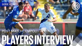 DIMARCO AND FRATTESI | EMPOLI 0-1 INTER PLAYERS INTERVIEW 🎙️⚫🔵??