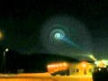 Giant sky spiral shocks Norwegians in December 2009