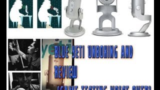 Blue Yeti Unboxing with Game Voice Over Testing! in HD