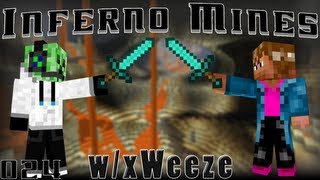 Minecraft Super Hostile: Inferno Mines - w/xWeeze - #24 (Svenska)