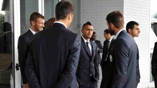 La Juventus in posa, il backstage - Behind the scenes of Juventus' team photos