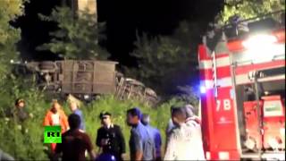 Пассажирский автобус попал в ДТП на юге Италии: 38 погибших