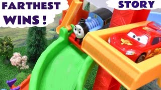 Peppa Pig Play Doh Race Story Thomas and Friends Disney Cars Mickey Mouse Hello Kitty Playdough