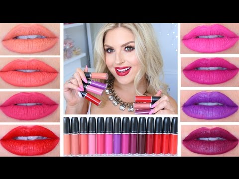video MAC Retro Matte Liquid Lipcolour