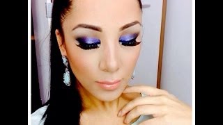 ELECTRIC LILAC MAKE UP TUTORIAL