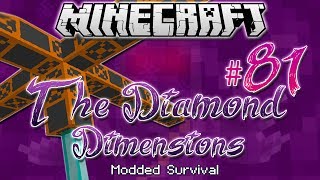 "QUARRY MASTER" | Diamond Dimensions Modded Survival #81 | Minecraft