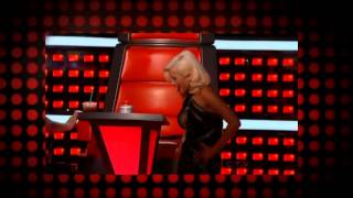 Christina Aguilera se assusta com inseto no The Voice