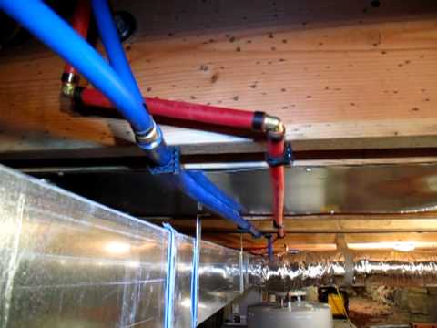 pex plumbing pipes diy waterheater