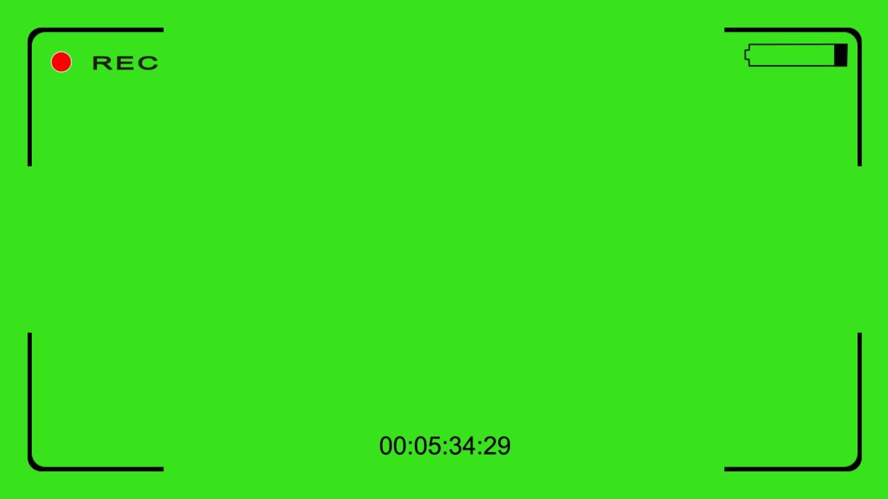 10 minutes camera recording - green screen effect - YouTube