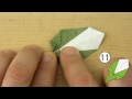 3 - How To Fold The Olive Leaf For Origami Bonsai
