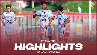 GENOA-TORINO 0-1 | HIGHLIGHTS | PRIMAVERA