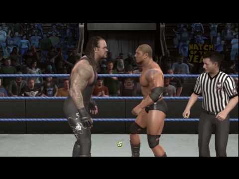 WWE Smackdown vs. Raw 2010 (PS3) Undertaker vs. Batista (Regular Match ...