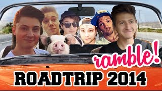 EUROPA ROADTRIP 2014 mit Taddl, Ardy, FloVloggt, Hallodri, Dner & izzi | ramble!