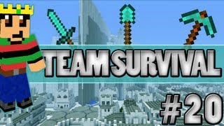 Minecraft - Team Survival #20 Bouwen maar!