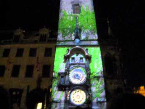 Video mapping Staroměstského Orloje