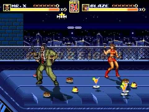 Streets of Rage Remake v5.0 - Unfair battle