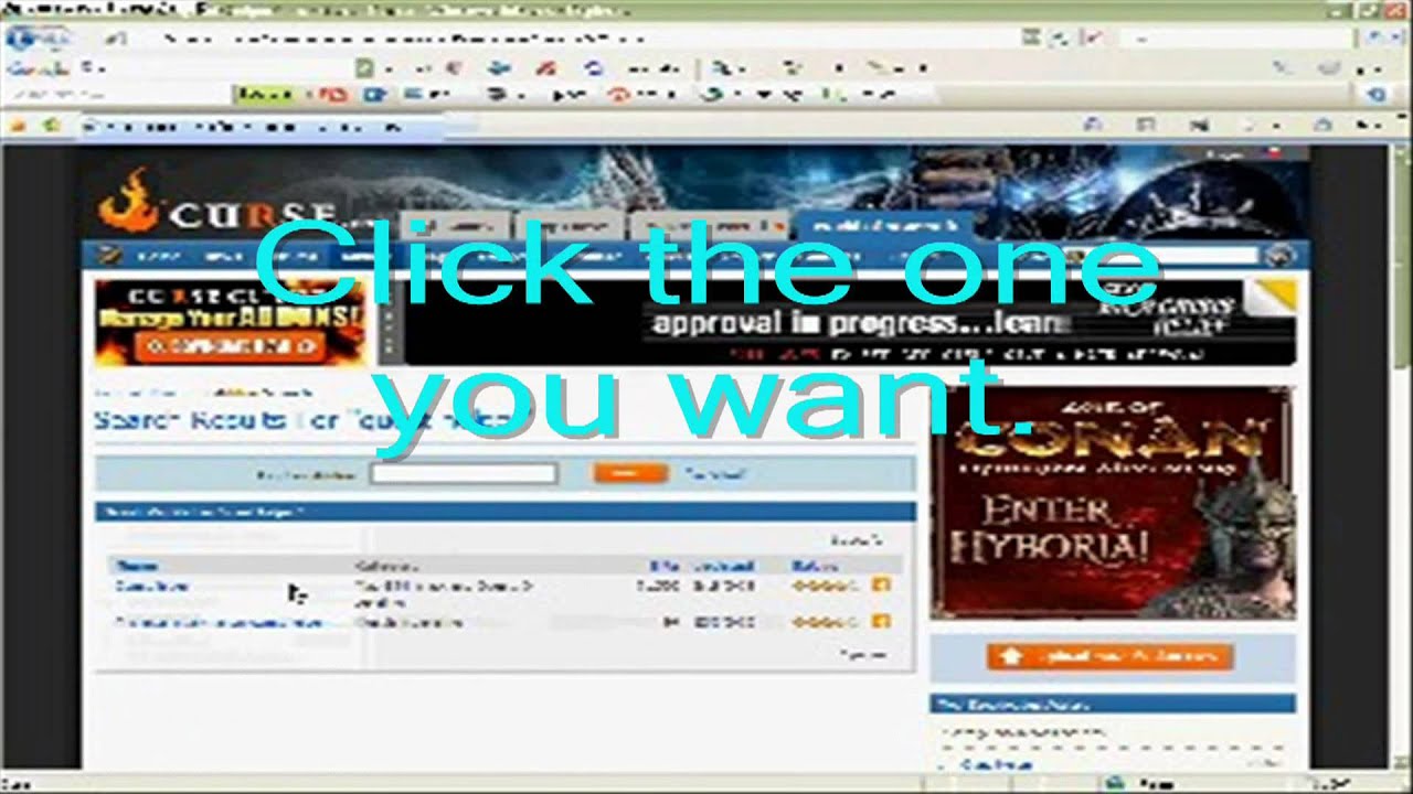 How to Install World of Warcraft Add-ons - YouTube