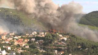 Incendio en Vallirana (ITALO SASSU)